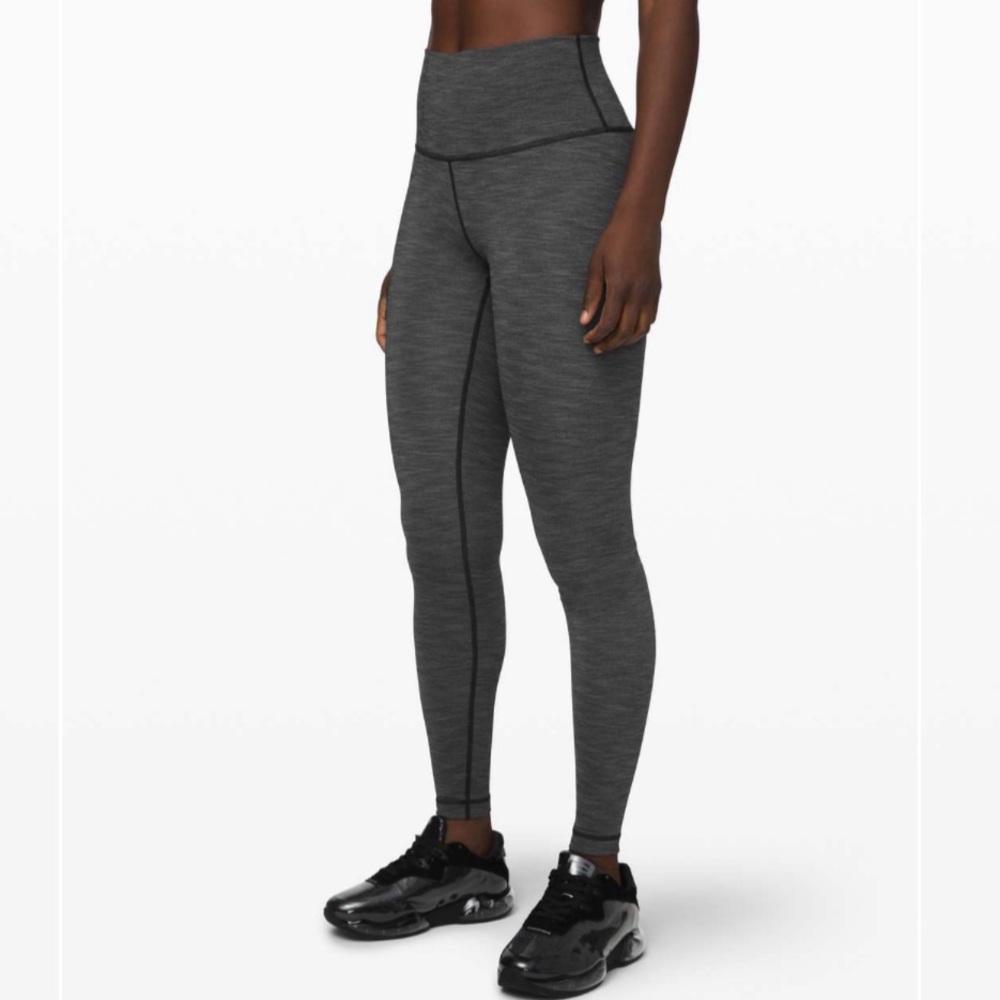 Lululemon Wunder Under High-Rise Tight 28" *Brushed Luxtreme Heathered Black